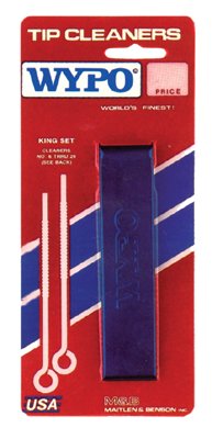 Tip Cleaner Set, King, Size 6 to 26, With 13 Extra Long Cleaners with Case/File 326-SP-4