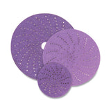 Cubitron II Hookit Clean Sanding Abrasive Disc, 737U, Precision Shaped Ceramic, 8 in dia, 80+ 405-051131-31376