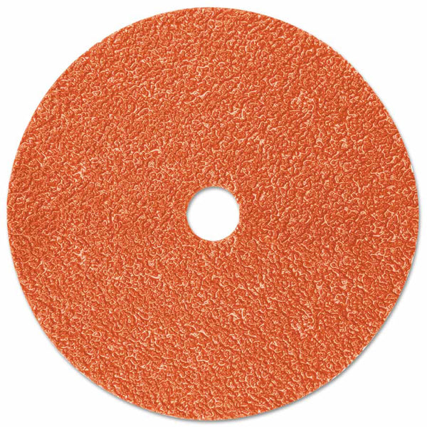 Cubitron II 987C Fibre Disc, Precision Shaped Ceramic Grain, 4-1/2 in dia, 7/8 in arbor, 36 Grit, Threaded Hole 405-051141-27447