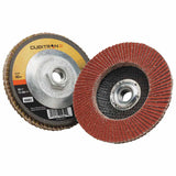 Cubitron II Flap Disc 967A, 4-1/2 in dia, 40 Grit, 5/8 in-11 Arbor, 13,300 RPM, Type 27 405-051141-55602
