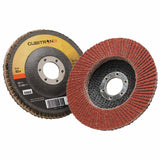 Cubitron II Flap Disc 967A, 4-1/2 in dia, 40 Grit, 7/8 in Arbor, 13,300 RPM, Type 27 405-051141-55605