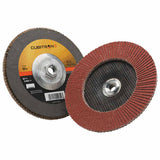 Cubitron II Flap Disc 967A, 7 in dia, 60 Grit, 5/8 in-11 Arbor, 8,600 RPM, Type 27 405-051141-55609