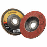Cubitron II Flap Disc 967A, 4-1/2 in dia, 60 Grit, 7/8 in Arbor, 13,300 RPM, Type 29 405-051141-55624