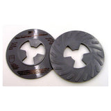 Disc Pad Face Plates, 5 in Dia, Medium, Gray 405-051144-81734
