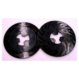 Disc Pad Face Plate, 7 in dia, 9-3/16 in L, Black 405-051144-80515