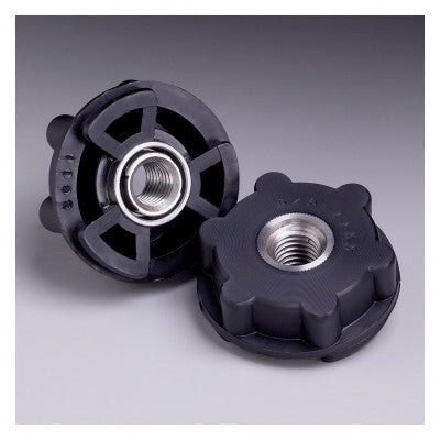 Disc Pad Hubs, 2 1/2 in Dia, Hard, Black 405-051144-11824