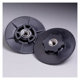 Disc Pad Hubs, 4 1/2 in Dia, Hard, Black 405-051144-11823