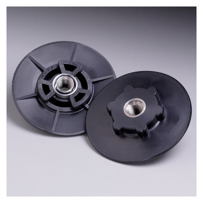 Disc Pad Hubs, 4 1/2 in Dia, Hard, Black 405-051144-11823