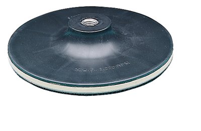Hook and Loop Disc Pad Holder, Tall T Hook Type, 5 in Diameter 405-048011-05680