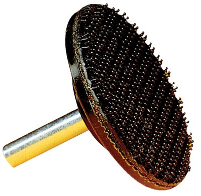 Hook and Loop Disc Pad Holder, Tall T Hook Type, 4-1/2 in Diameter 405-048011-14111