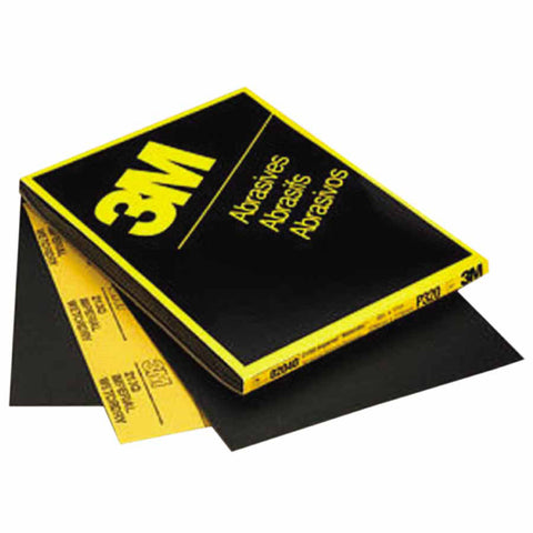 3M Abrasive Imperial Wetordry Sheets, Aluminum Oxide Paper, 600 Grit 405-051131-02036