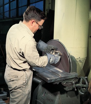 PSA Discs 248D, Aluminum Oxide, 12 in Dia., P40 Grit 405-051144-88905