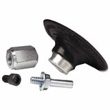 Roloc Hard Rubber Disc Pad Assembly w/Steel Shaft & Adaptor 405-051144-05540