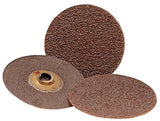 Roloc Discs 361F, Aluminum Oxide, 1 in dia, TR, 60 Grit, 30000 RPM 405-051144-11417