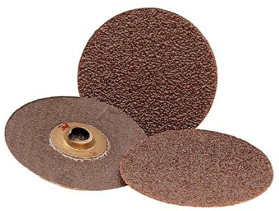 Roloc Discs 361F, Aluminum Oxide, 1 in dia, TR, 60 Grit, 30000 RPM 405-051144-11417
