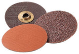 Roloc Discs 777F, Ceramic/Regular Alumina Mix, 3 in Dia., P100 Grit 405-051144-80509