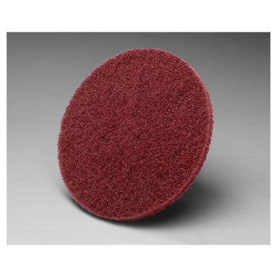 Roloc Discs, 3 in Dia, Aluminum Oxide, Maroon, Medium 405-048011-15914