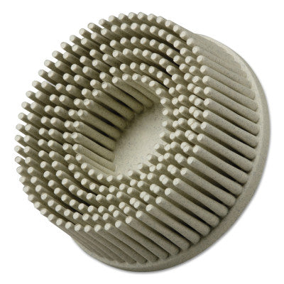 Roloc Bristle Discs, 1 in Dia, 5/8 in Arbor, Aluminum Oxide 405-048011-18698