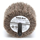 Cut and Polish Flap Brush, 2 in x 1/4 in, Medium, Aluminum Oxide, 12000 rpm 405-048011-16622