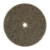 Deburr and Finish Pro Unitized Wheel, 3 in dia x 1/4 in AH x 1/4 in Thick, Medium+, 18100 RPM, Precision Shaped Ceramic 405-048011-65004
