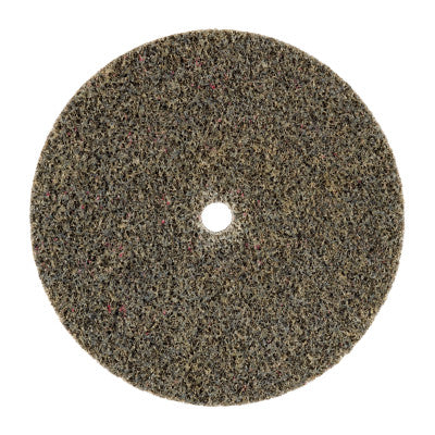 Deburr and Finish Pro Unitized Wheel, 3 in dia x 1/4 in AH x 1/4 in Thick, Medium+, 18100 RPM, Precision Shaped Ceramic 405-048011-65004