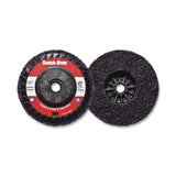 Clean and Strip XT Disc, 4-1/2 in x 5/8 in-11, Extra Coarse, Silicon Carbide, 13300 rpm, Purple 405-638060-05574