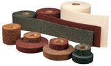 Clean and Finish Roll, Very Fine, 2 in W x 30 ft L, Aluminum Oxide Coated Fiber, Maroon 405-048011-00260