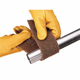 Cut and Polish Roll Pad, 2 in W x 30 ft L, Medium, Aluminum Oxide, Tan 405-048011-05206