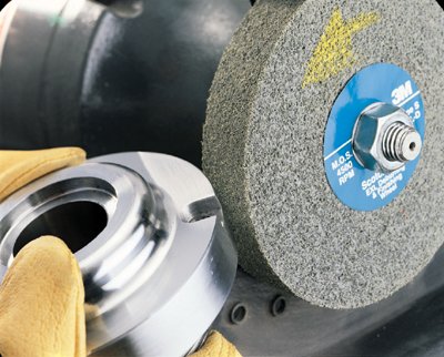 EXL Deburring Wheels, 8 X 2 X 3, Medium, 4,500 rpm, Aluminum Oxide 405-048011-13620