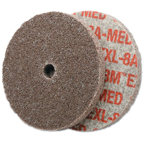 EXL Unitized Deburring Wheel,3X3/8, Fine, 18100rpm, Silicon Carbide 405-048011-14752