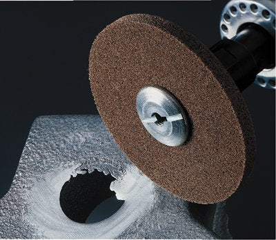 Roloc TR EXL Unitized Wheel, 3 in dia, 2A Medium, Aluminum Oxide 405-048011-17186