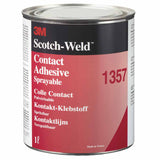 Neoprene High Performance Contact Adhesive 1357, 1 qt, Can, Gray-Green 405-021200-19892