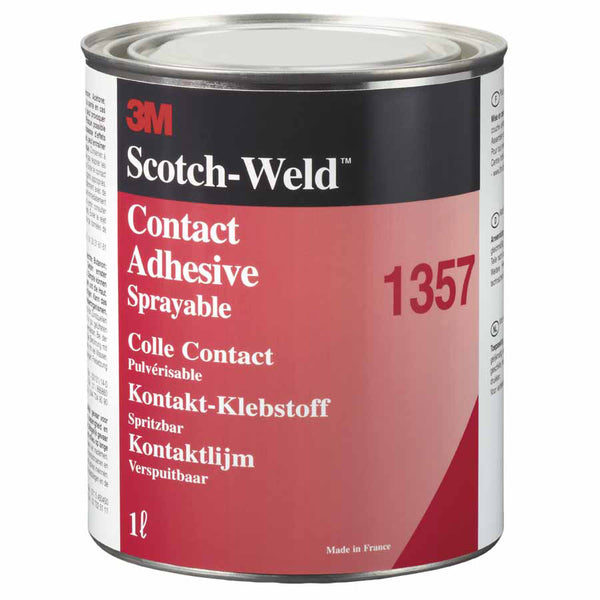 Neoprene High Performance Contact Adhesive 1357, 1 qt, Can, Gray-Green 405-021200-19892