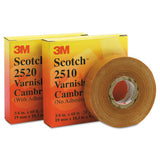 Varnished Cambric Tape 2510, 1 in x 36 yd, Yellow 500-106876