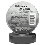 Vinyl Electrical Color Coding Tape, 35, 3/4 in W x 66 ft L, Blue 500-108368