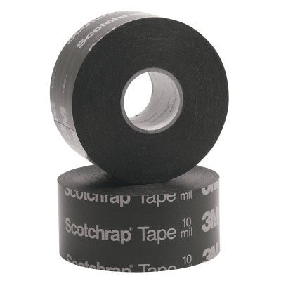 Scotchrap All-Weather Corrosion Protection Tape 50 and 51, 100 ft X 6 in, 10 mil, Black 500-157854