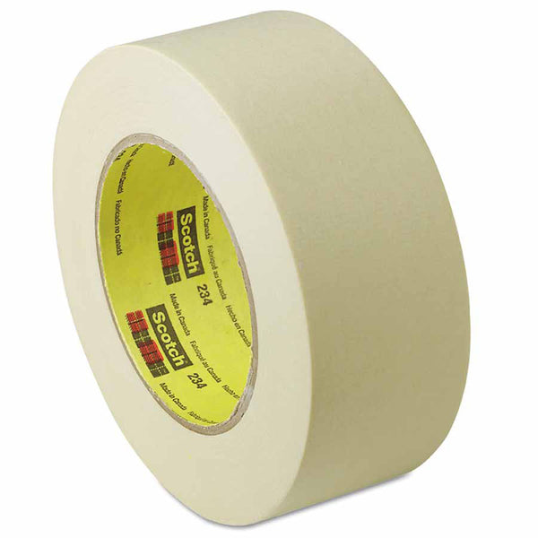 234 Series General Purpose Masking Tape, 2.83 in x 60.14, Tan 405-021200-02985