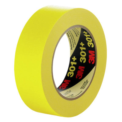 Performance Yellow Masking Tape 301+, 72 mm x 55 m x 6.3 mil, Yellow 405-051115-64754