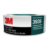 3939 Heavy Duty Duct Tapes, 3.77 in x 60 yd x 9 mil, Silver 405-021200-85563