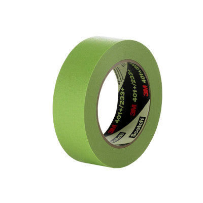 401+ High Performance Masking Tape, 18 mm x 55 m, Green 405-051115-64760