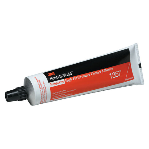 Neoprene High Performance Contact Adhesive 1357, 5 oz, Tube, Gray-Green 405-021200-19887
