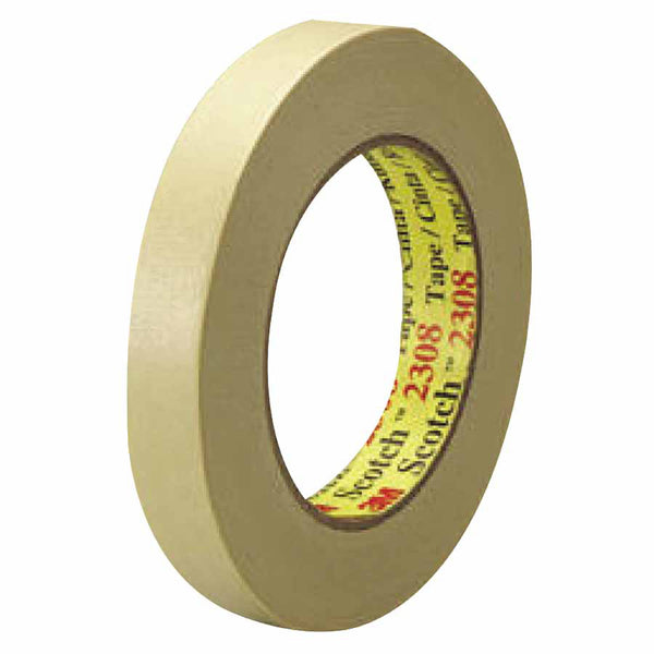 2308 Masking Tape, 1.88 in x 60.14 yd, Tan 405-051131-06548