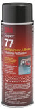 Super 77 Mult-Purpose Spray Adhesive, 16.75 oz, Aerosol Can, Clear 405-021200-21210