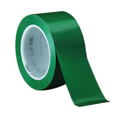 Vinyl Tape 471, 2 in W x 36 yd L, 5.2 mil Thick, Red 405-021200-04305