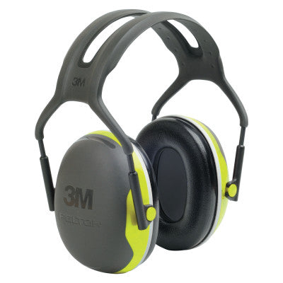 PELTOR X Series Earmuff, 27 dB NRR, Forestry Orange, Over-the-Head 247-X4A