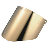 Gold-Coated Polycarbonate Dark Green Faceshield Window, 14.5" x 9" 247-82604-00000-10