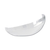 Replacement Chin Protector CP8, Clear, Polycarbonate, 3 in H x 8 in L 247-82542-00000