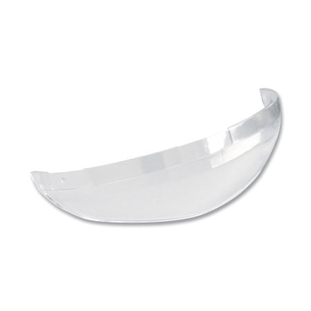 Replacement Chin Protector CP8, Clear, Polycarbonate, 3 in H x 8 in L 247-82542-00000