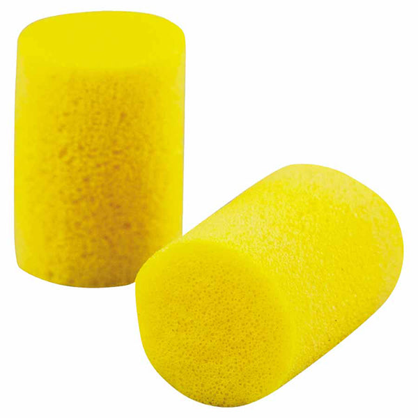 E-A-R Classic Foam Earplugs, PVC, Yellow, Corded, Econopak 247-311-1081
