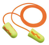 E-A-Rsoft Yellow Neon Blasts Foam Earplugs, Polyurethane, Yellow, Corded 247-311-1252